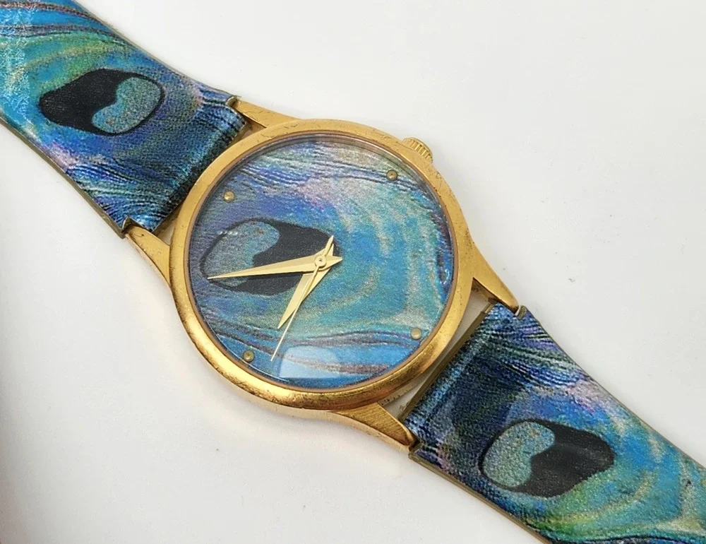 The Metropolitan Museum of Art MMA Louis Comfort Tiffany Blue Peacock Feather